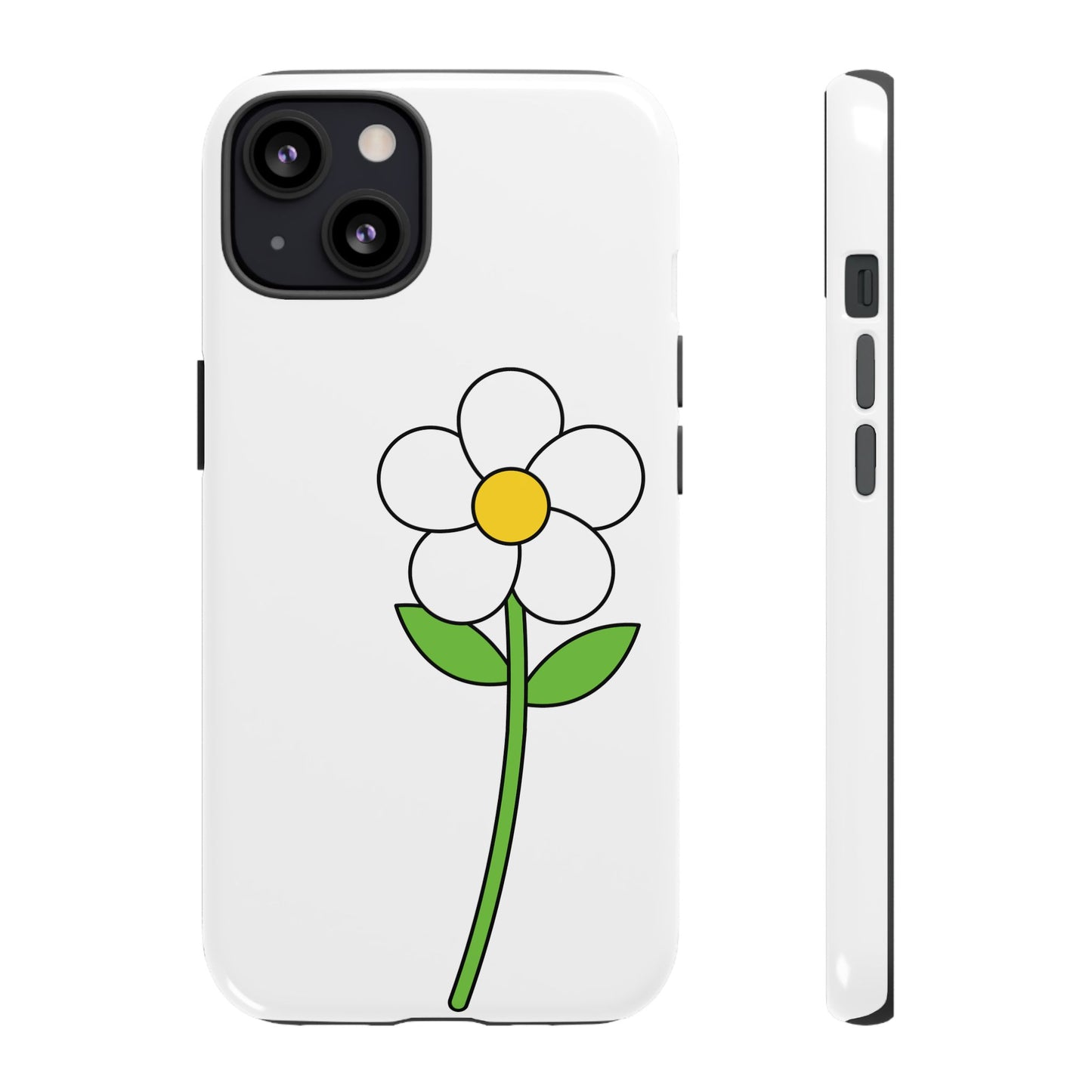 Floral Phone Case, Tough Cases with Flower Design, Cute Phone Accessory, Gifts for Her, Spring Decor, Unique Phone Cases