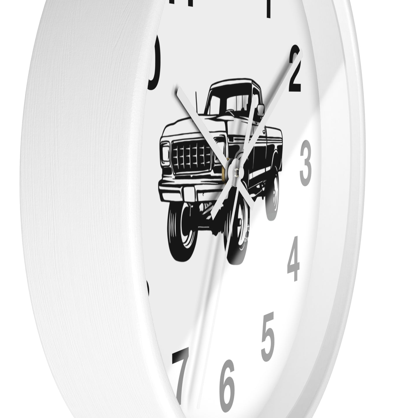 Classic Pickup Truck Wall Clock | Automotive Decor, Gift for Car Lovers, Rustic Home Accent, Garage Wall Art, Unique Timepiece