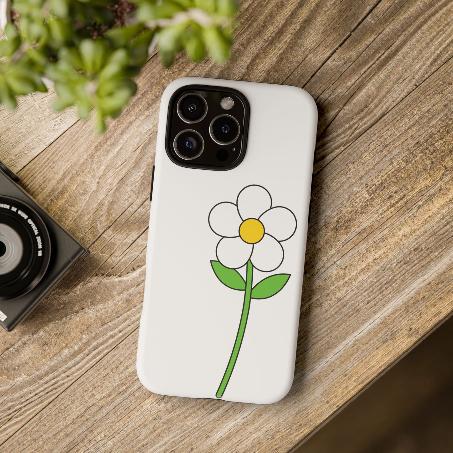 Floral Phone Case, Tough Cases with Flower Design, Cute Phone Accessory, Gifts for Her, Spring Decor, Unique Phone Cases