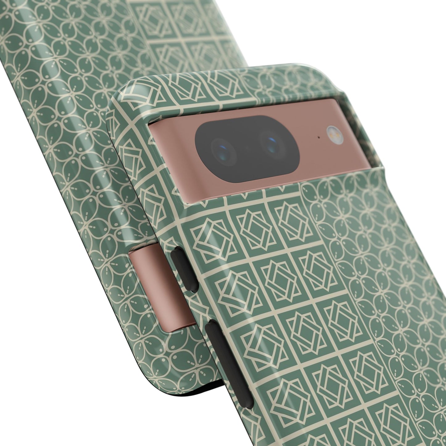 Stylish Phone Case with Geometric Patterns, Tough Cases, Durable Cell Phone Cover, Trendy Smartphone Accessory, Functional Gift Idea