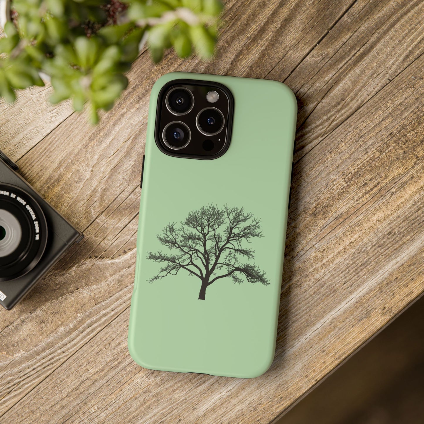 Minimalist Tree Phone Case, Nature-Inspired Phone Cover, Eco-Friendly Cell Phone Accessory, Perfect Gift for Nature Lovers