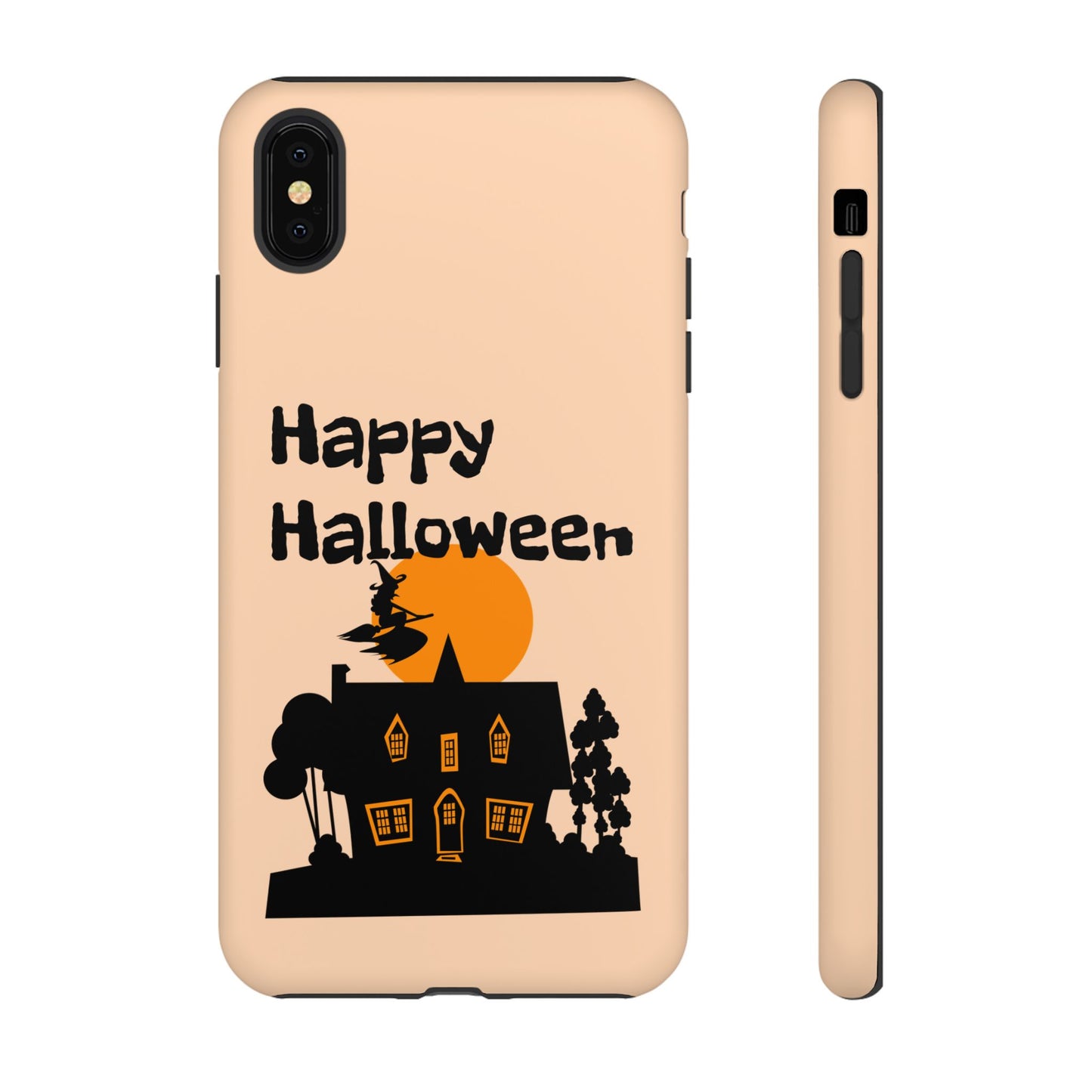 Halloween Phone Case, Spooky Mobile Cover, Tough Case for Phone, Witch Design, Fall Decor, Unique Gift for Halloween