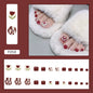Pure desire French diamond flash ins wind sweet and cool hot girl press-on nails and Press-on toenails special – Image 19
