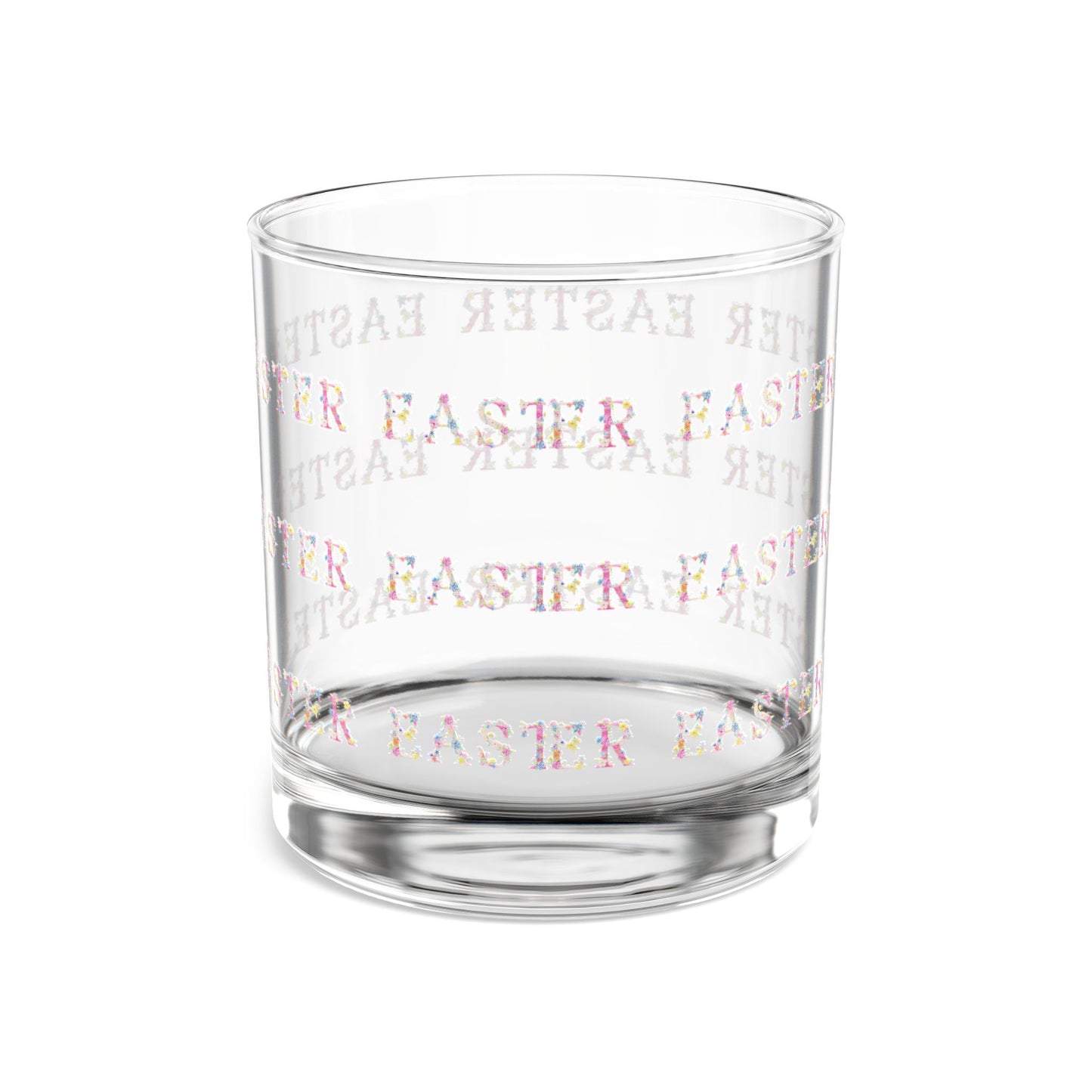 Easter Rocks Glass, 10oz Fun Holiday Drinkware