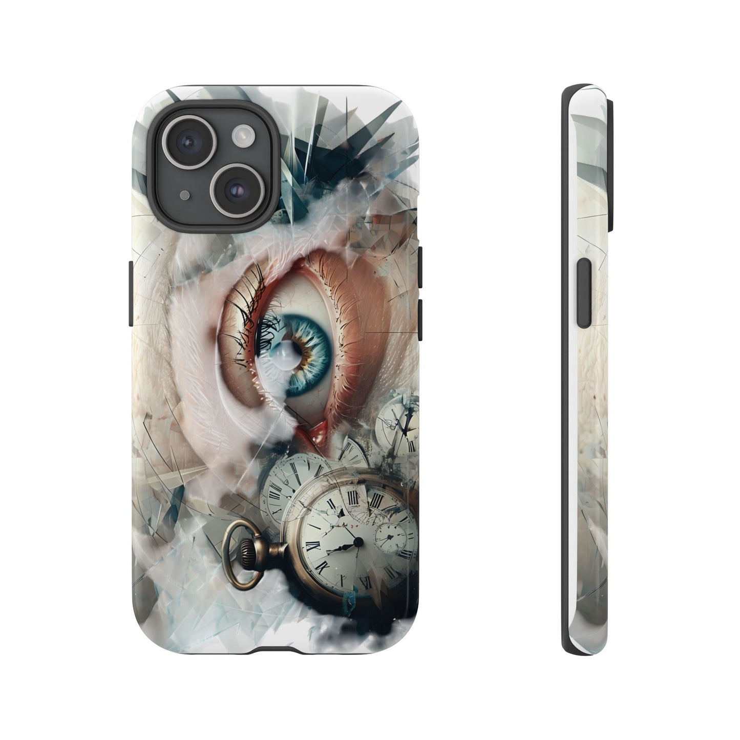 Artistic Eye Phone Case, Unique Smartphone Cover, Whimsical Gift for Art Lovers, Trendy Tech Accessory, Birthday Present, Holiday Gift