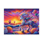 Matte Canvas, Stretched, 1.25"  Unicorn