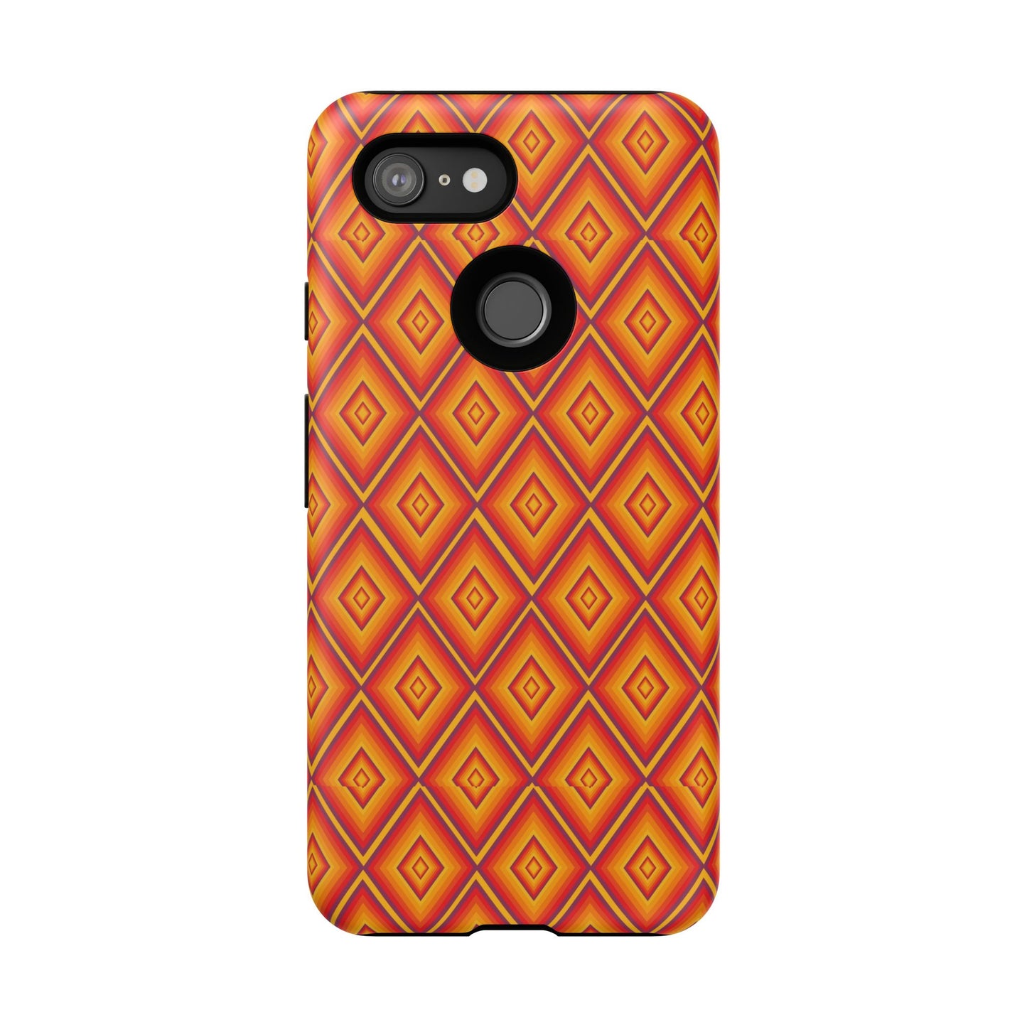 Geometric Phone Case, Tough Cases for Protection, Stylish Smartphone Cover, Vibrant Patterned Phone Accessory, Unique Gift Idea, [...]