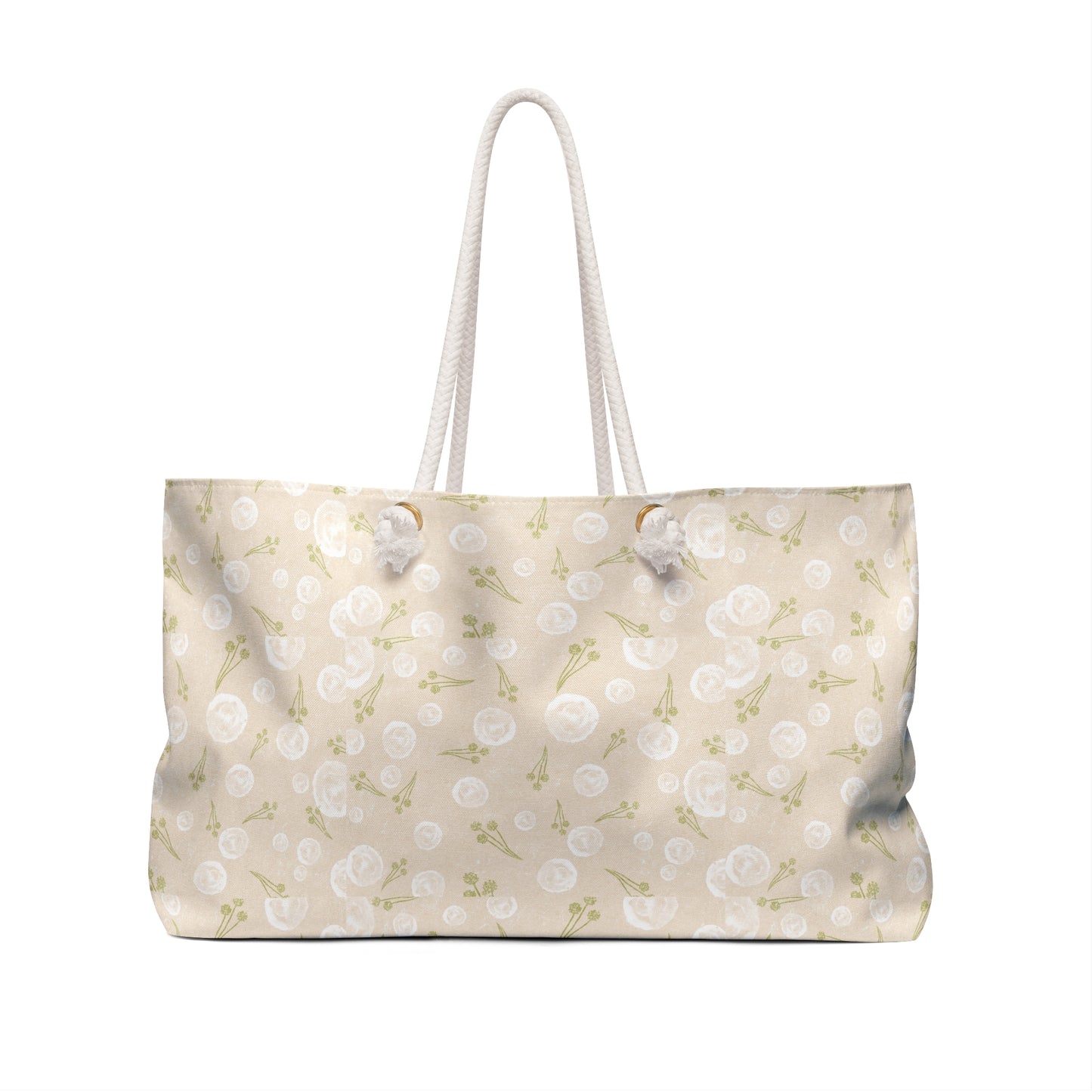 Floral Weekender Bag - Stylish Travel Tote, Perfect for Getaways, Beach Days, Gym, Yoga, Gifts for Her
