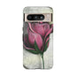 Rose Phone Case – Tough Cases, Floral Phone Cover, Gift for Her, Minimalist Design, Nature Lover's Accessory, Birthday Gift Idea