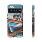 Colorful Fishing Boat Phone Case | Nautical Gift, Marine Design, Coastal Aesthetic, Summer Vibes, Sea Lover's Accessory