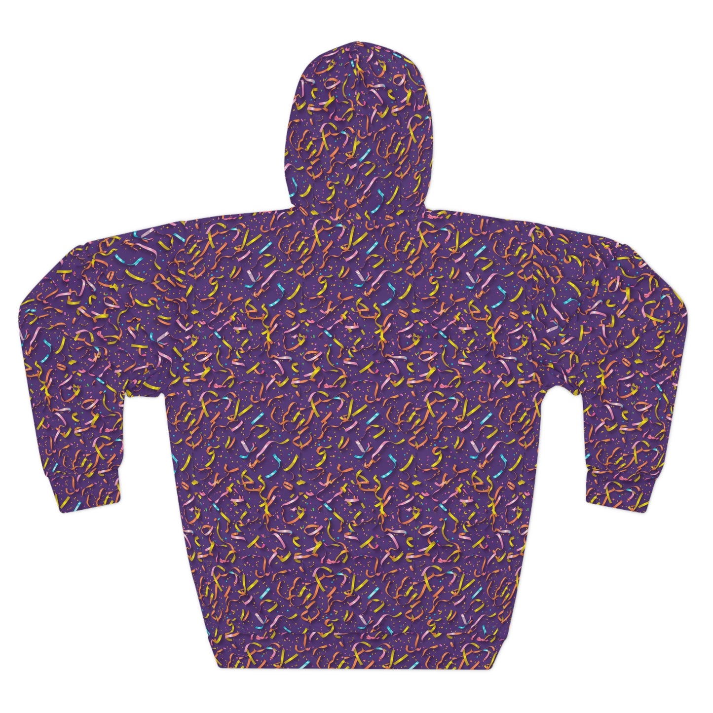 Colorful Patterned Unisex Pullover Hoodie, Casual Wear, Cozy Gift for Friends, Fun Street Style, Perfect for Festivals, Everyday Comfort