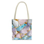 Elegant Geode Tote Bag - Chic Shopping Bag, Stylish Beach Tote