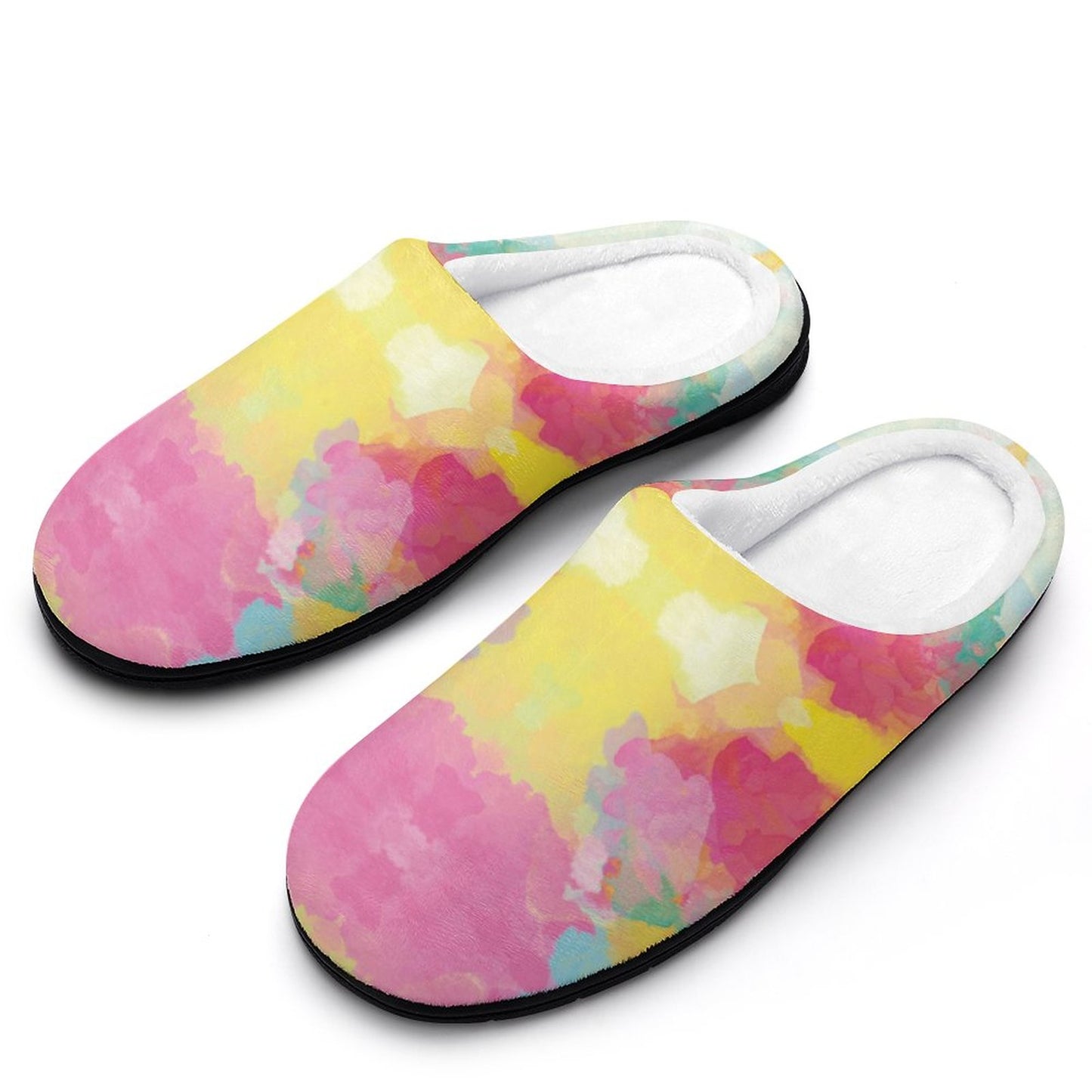 Custom Women's Cotton Slippers for Indoor Wear (All-Over Printing)