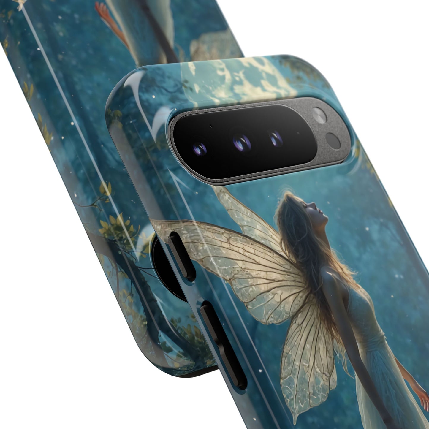 Fairy Moon Phone Case | Tough Cases for Nature Lovers, Fantasy Gift, Boho Phone Accessory, Ethereal Aesthetic, Magical Design