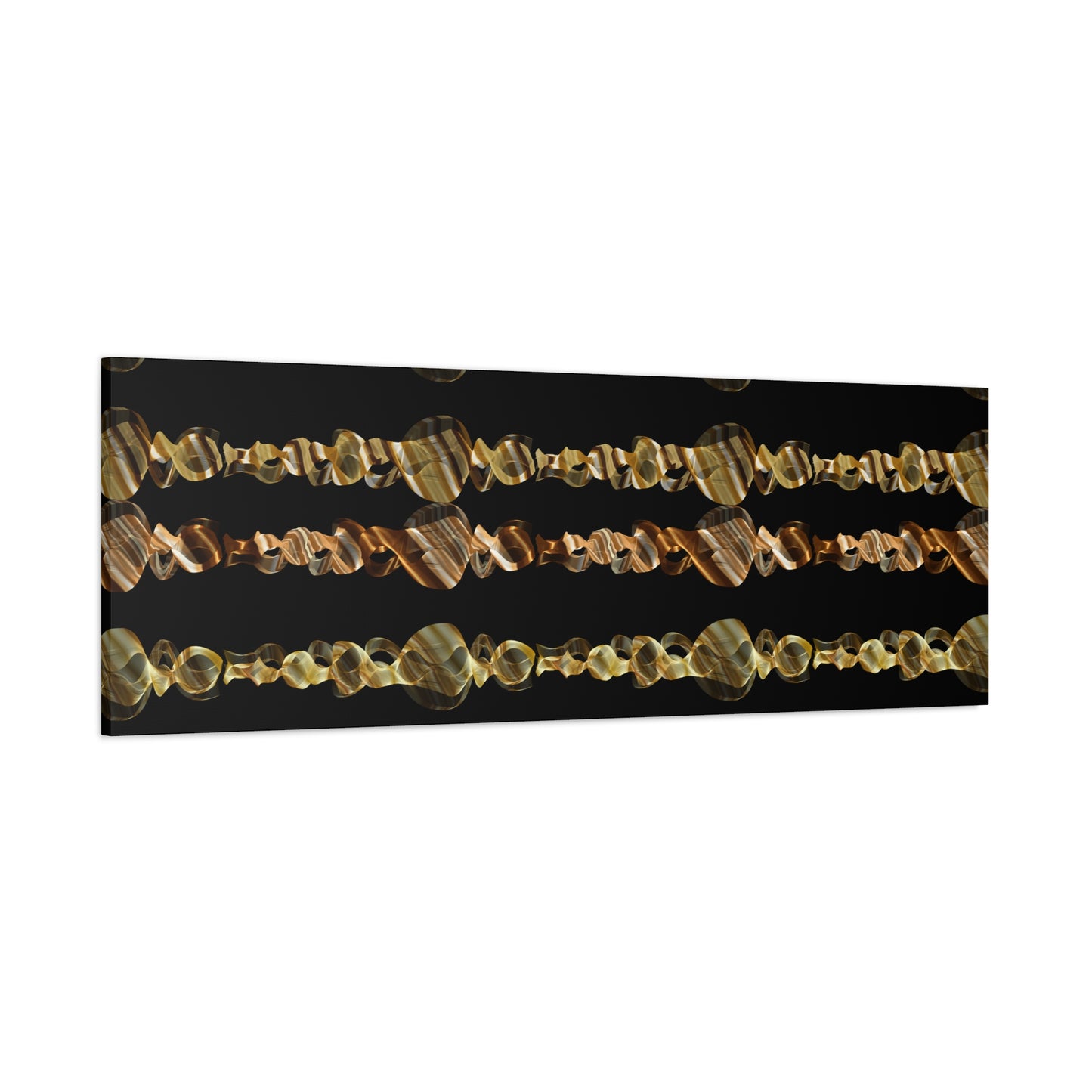 Artistic Canvas Gold and Black