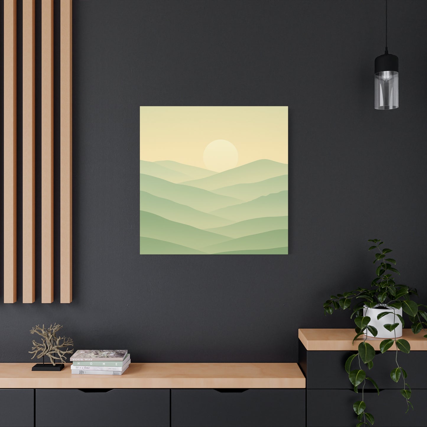 Matte Canvas, Stretched, 1.25" Sunset or Sunrise