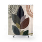 Boho Leaf Shower Curtain - Modern Bathroom Decor, Tropical Leaves, Eco-Friendly Design, Nature-Inspired Home, Gift for Her