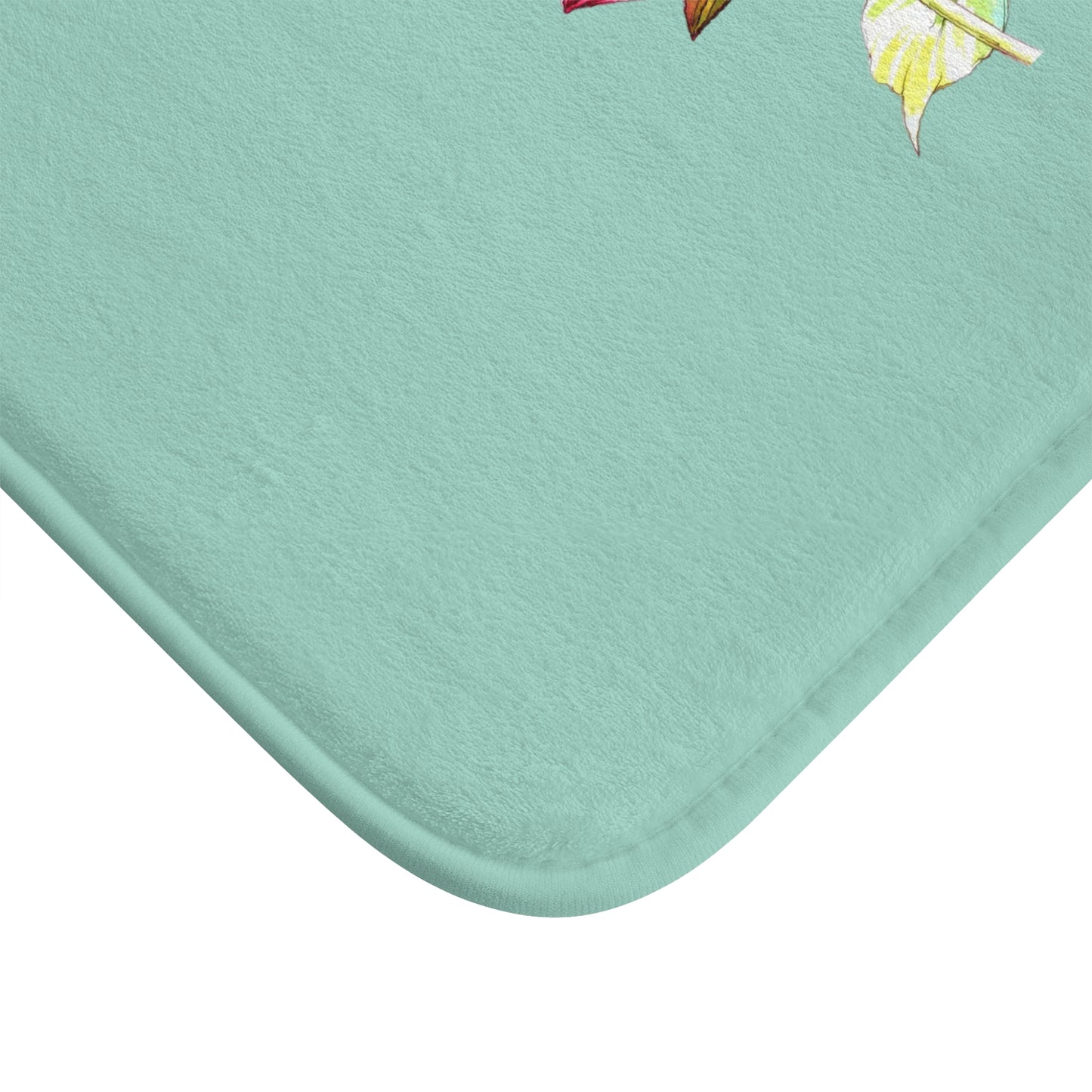 Lotus Flower Bath Mat, Spa Decor, Bathroom Accessory, Floral Bath Rug, Zen Home Gift, Relaxation Themed