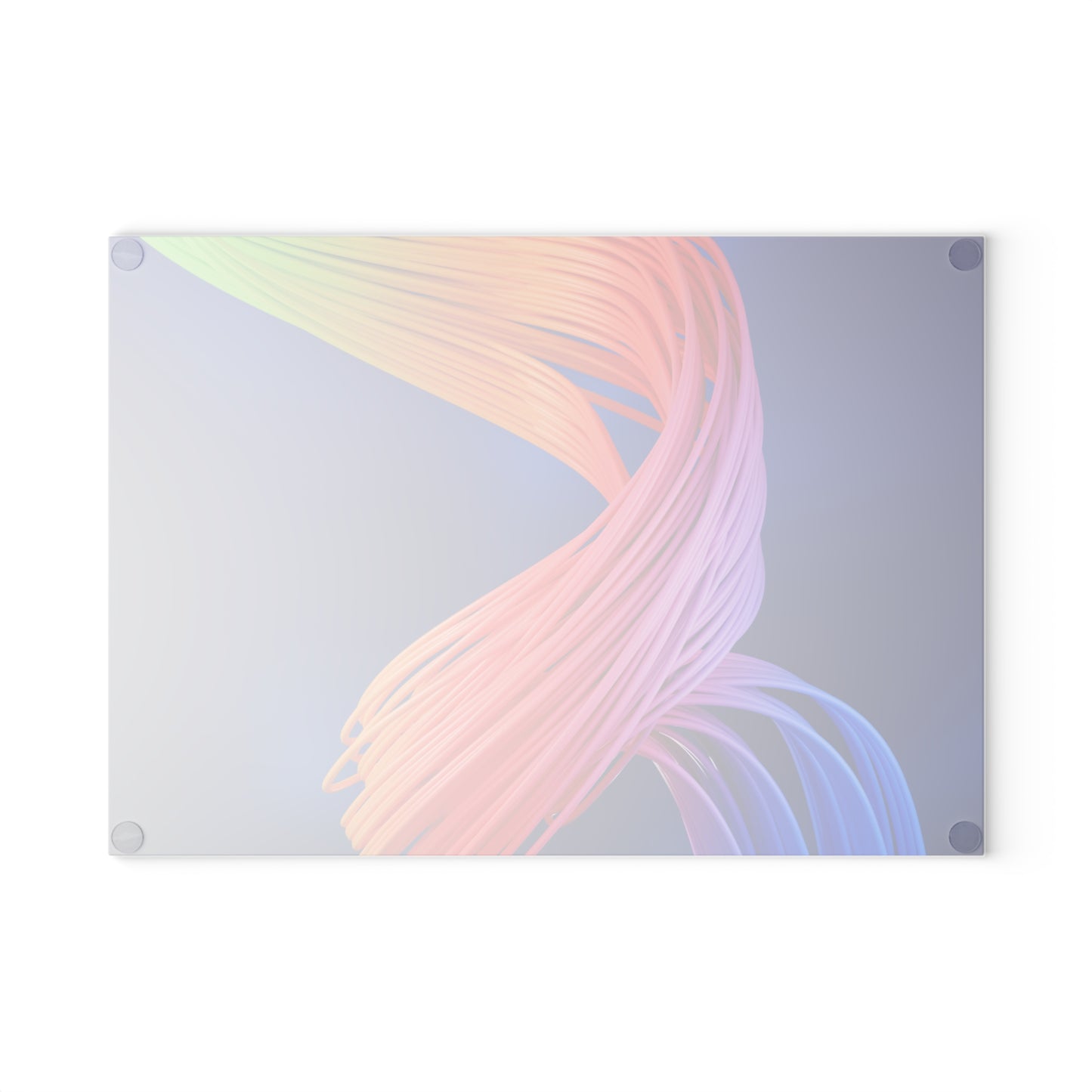 Vibrant Abstract Glass Cutting Board, Kitchen Decor, Colorful Gift, Modern Art, Cutting Surface, Housewarming Present