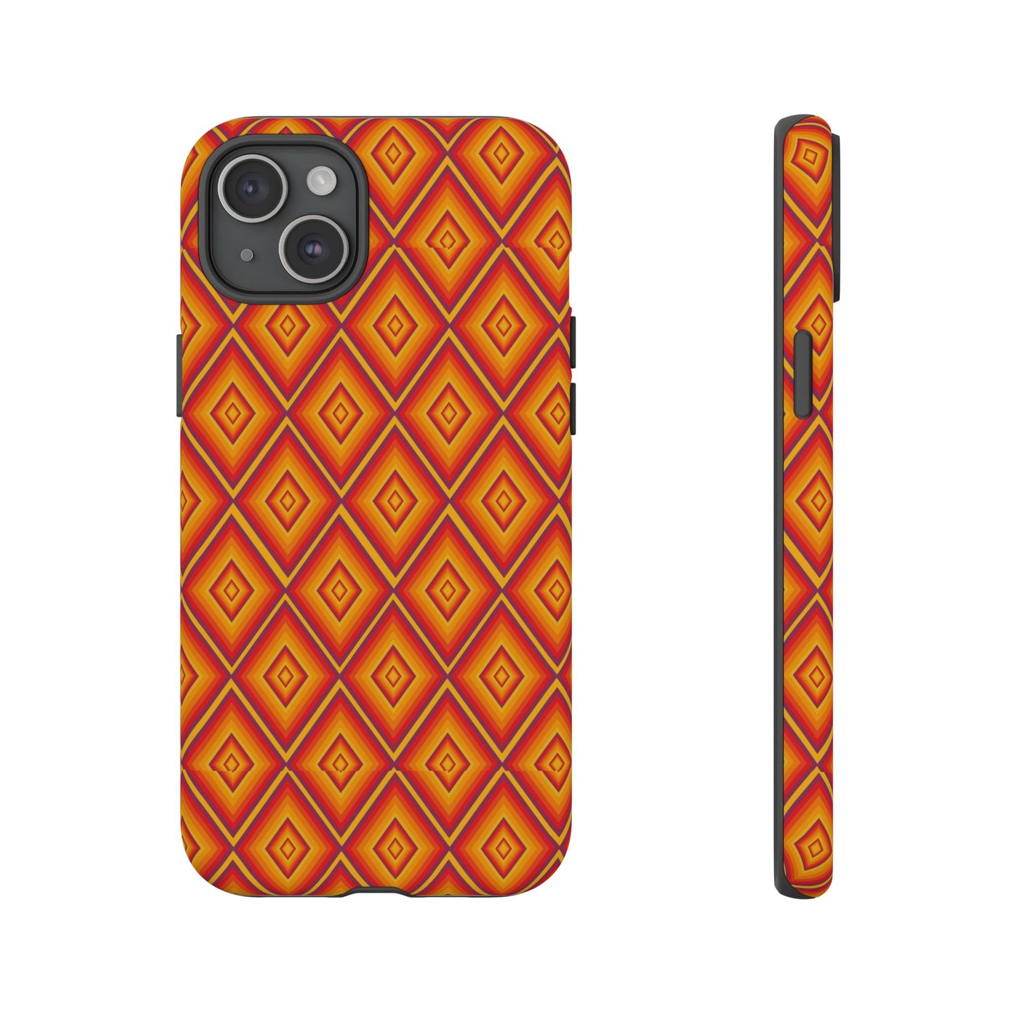Geometric Phone Case, Tough Cases for Protection, Stylish Smartphone Cover, Vibrant Patterned Phone Accessory, Unique Gift Idea, [...]