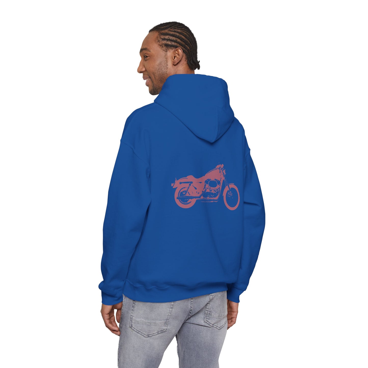 Rebel by Nature Hoodie - Unisex Heavy Blend Sweatshirt for Adventure Lovers
