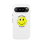Happy Face Phone Case, Tough Cases, Don’t Worry, Be Happy, Cute Gift for Friends, Positive Vibes, Fun Mobile Accessories