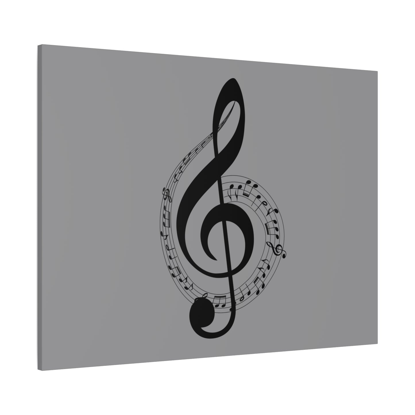 Musical Notes Canvas Print, Wall Art for Musicians, Music Lovers, Home Decor, Gift for Music Teacher, Birthday, Housewarming