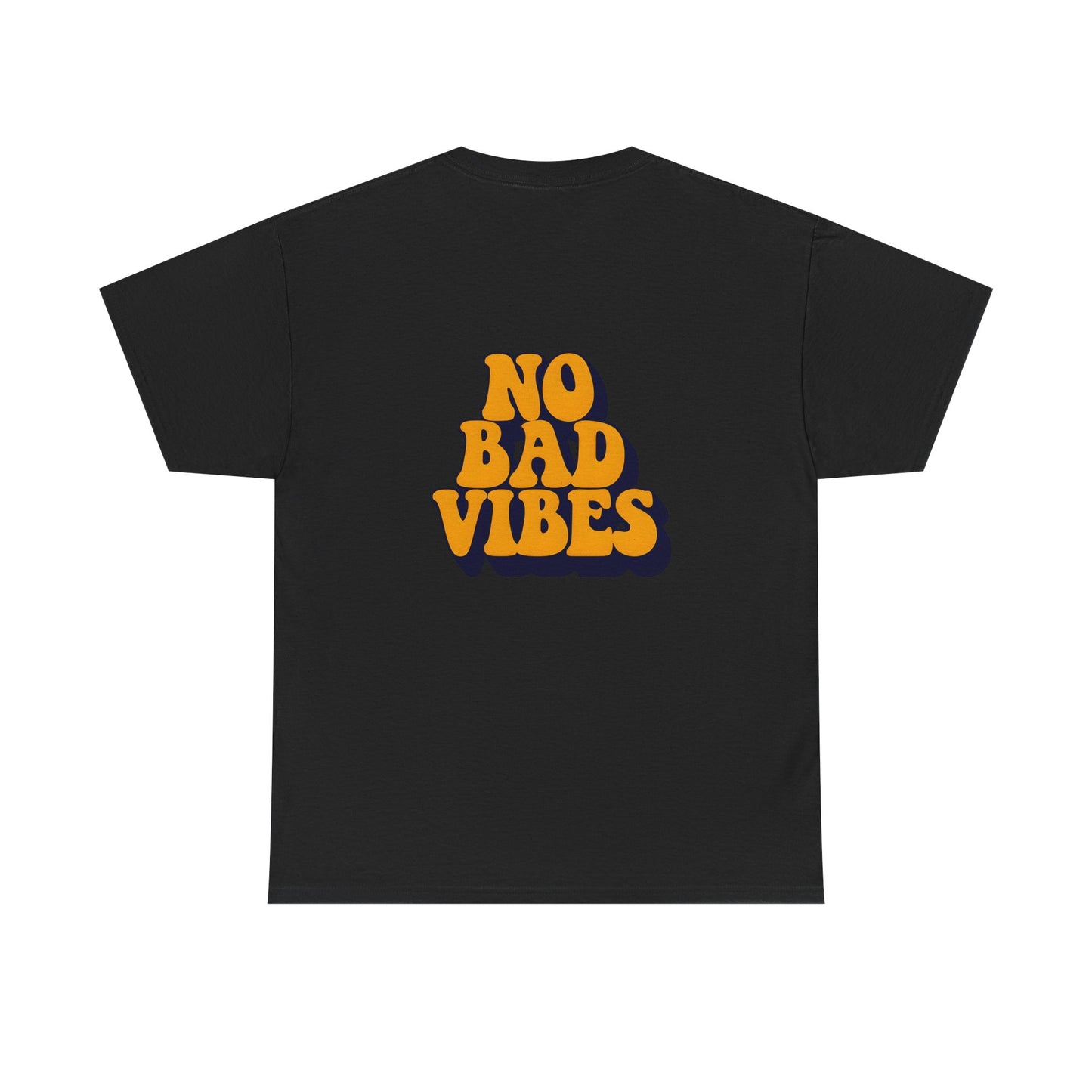 Good Vibes Only Unisex Heavy Cotton Tee, Casual Tee, Positive Message Shirt, Summer Fashion, Gift for Friends, Outdoor Wear
