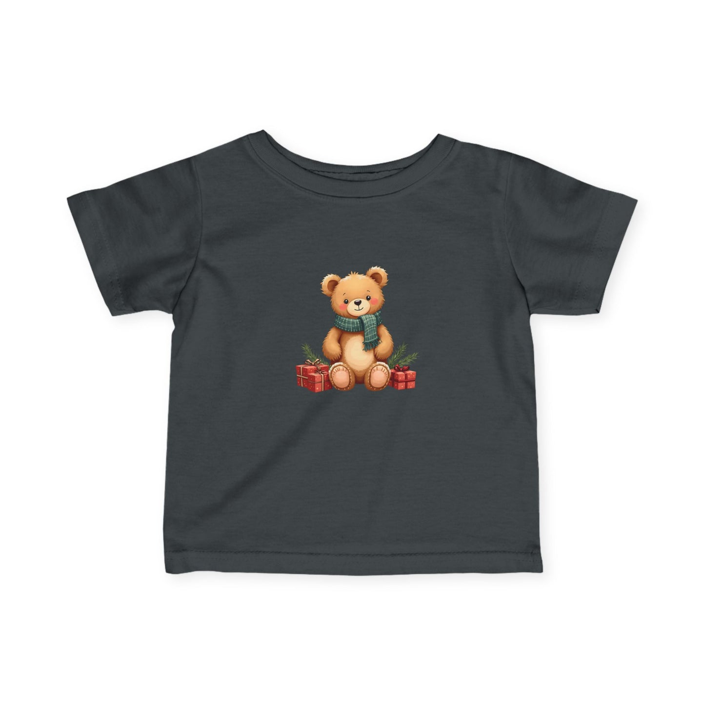 Infant Tee — Cute Teddy Bear with Presents Baby Shirt