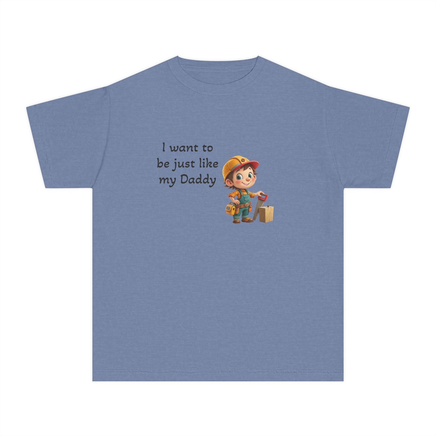 Youth Tee - 'I Want to Be Just Like My Daddy'