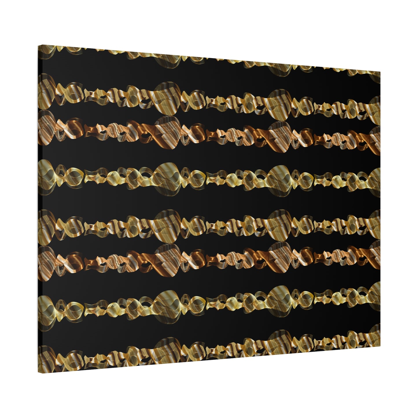 Artistic Canvas Gold and Black