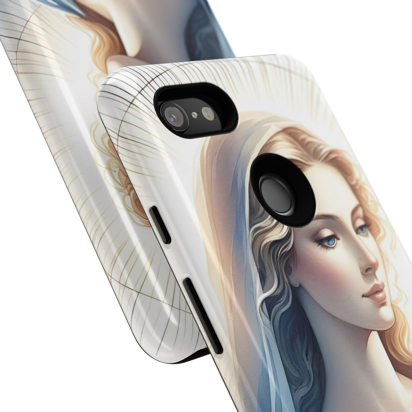 Beautiful Mary Phone Case, Tough Phone Case, Inspirational Tech Accessory, Gift for Her, Religious Phone Cover