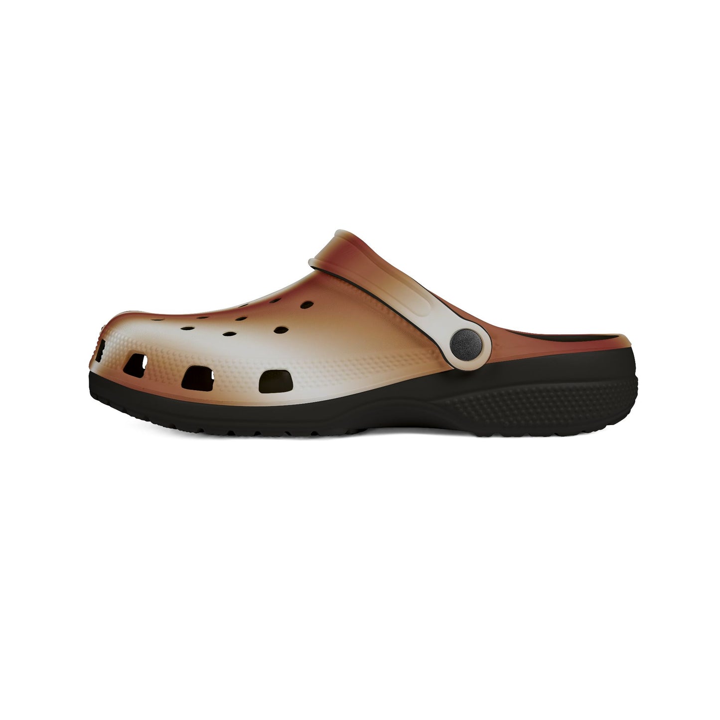 Rose Gold Foam Clogs — Lightweight EVA Slip-On Shoes