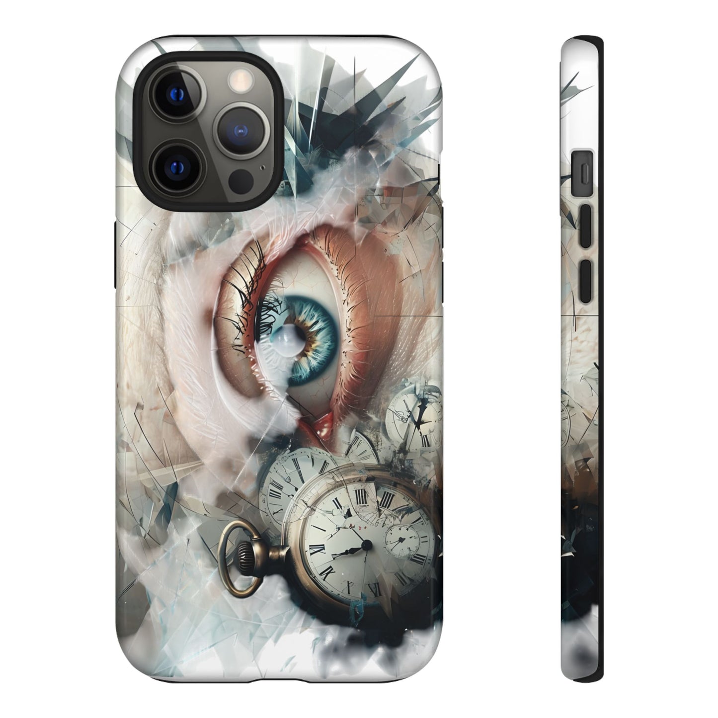 Artistic Eye Phone Case, Unique Smartphone Cover, Whimsical Gift for Art Lovers, Trendy Tech Accessory, Birthday Present, Holiday Gift