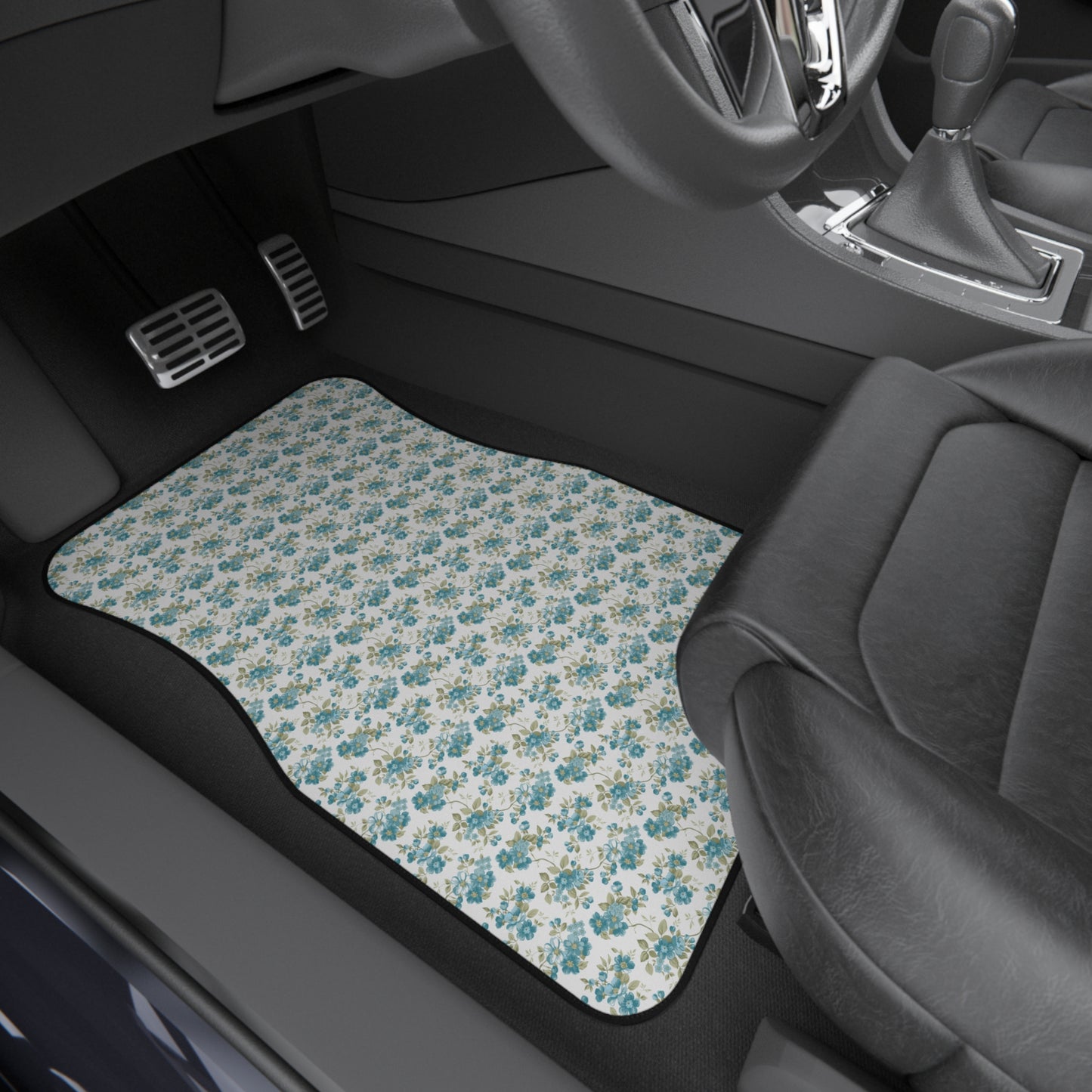 Stylish Car Mats (Set of 4) - Floral Design, Vehicle Accessories for Home Decor, Gift for Car Enthusiasts, Road Trip Essentials, [...]
