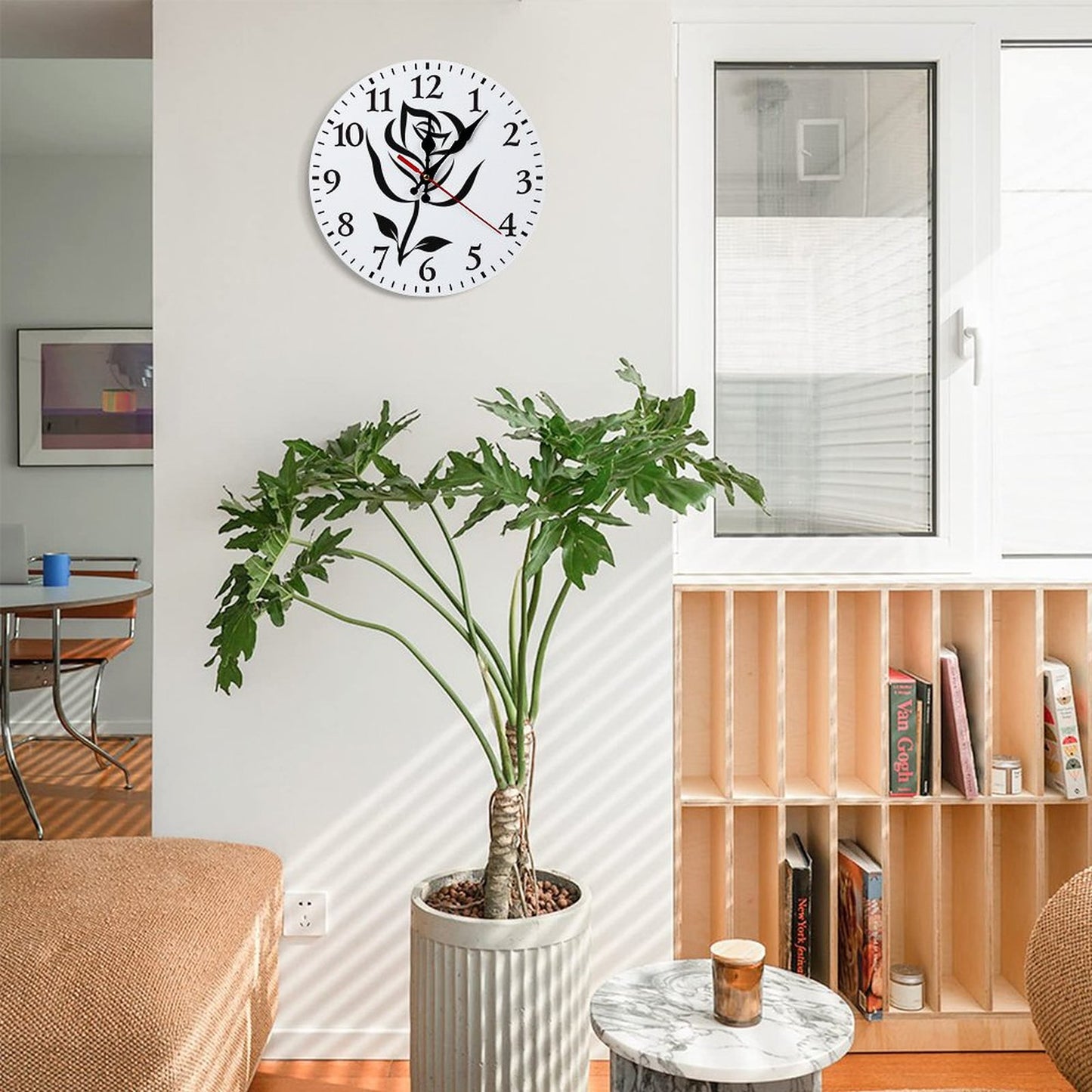Modern Wooden Wall Clock
