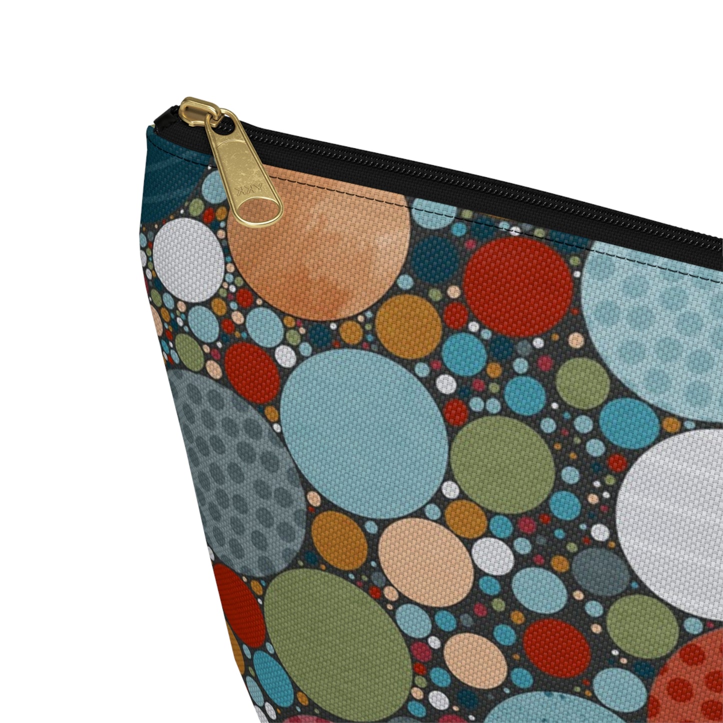 Colorful Polka Dot Accessory Pouch - Perfect for Travel, Makeup, Gifts, Organizing, and Everyday Use