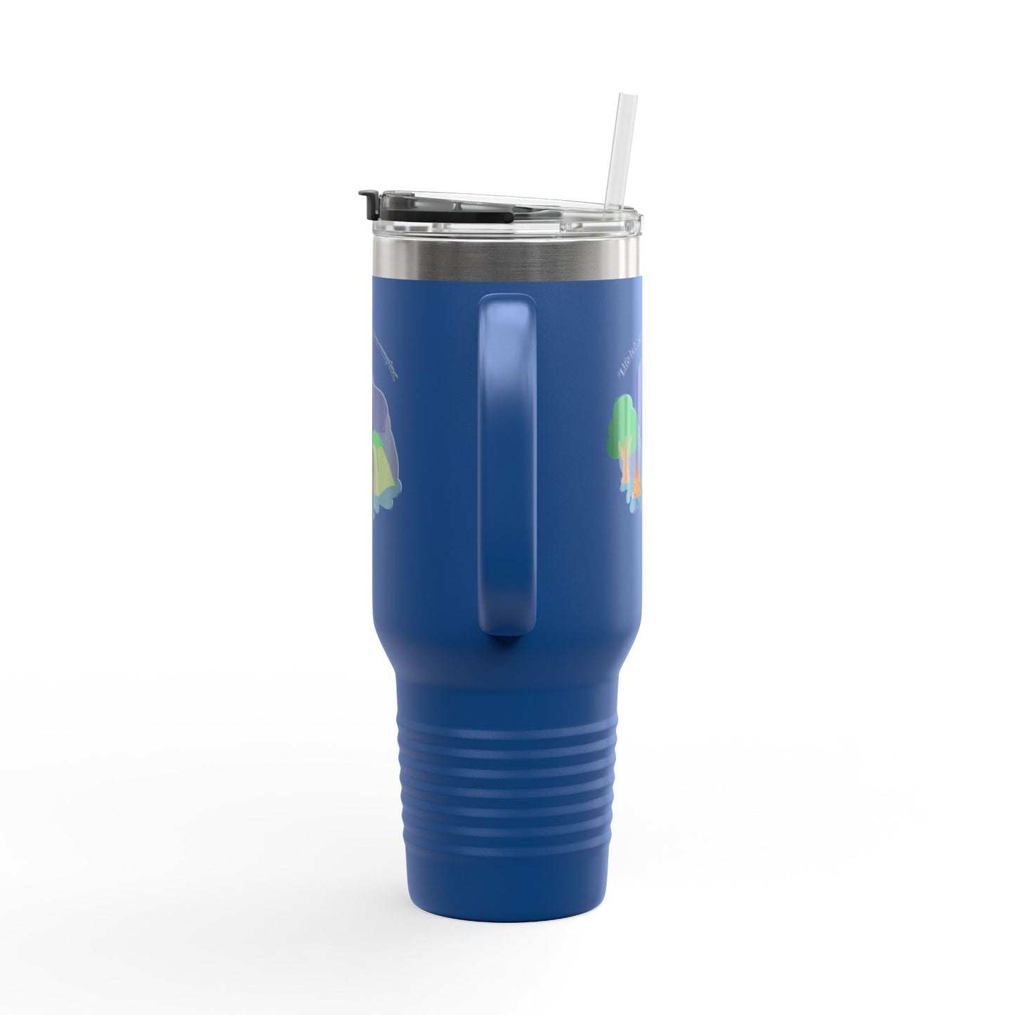 Insulated Travel Mug for Adventurers | 40oz Camping Coffee Mug, Travel Tumbler, Outdoor Drinkware, Gift for Hikers, Nature Lovers