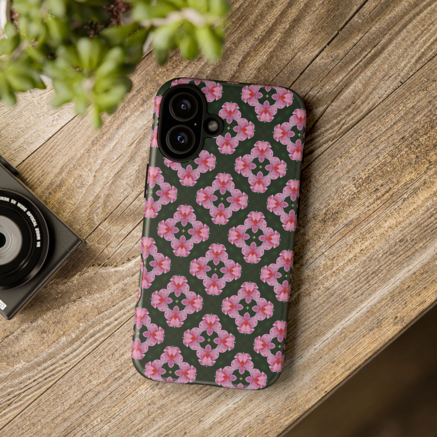 Tough Cases - Floral Phone Case, Stylish Protective Cover for Women, Gift Idea for Birthdays, Unique Floral Design, Trendy Tech Accessory