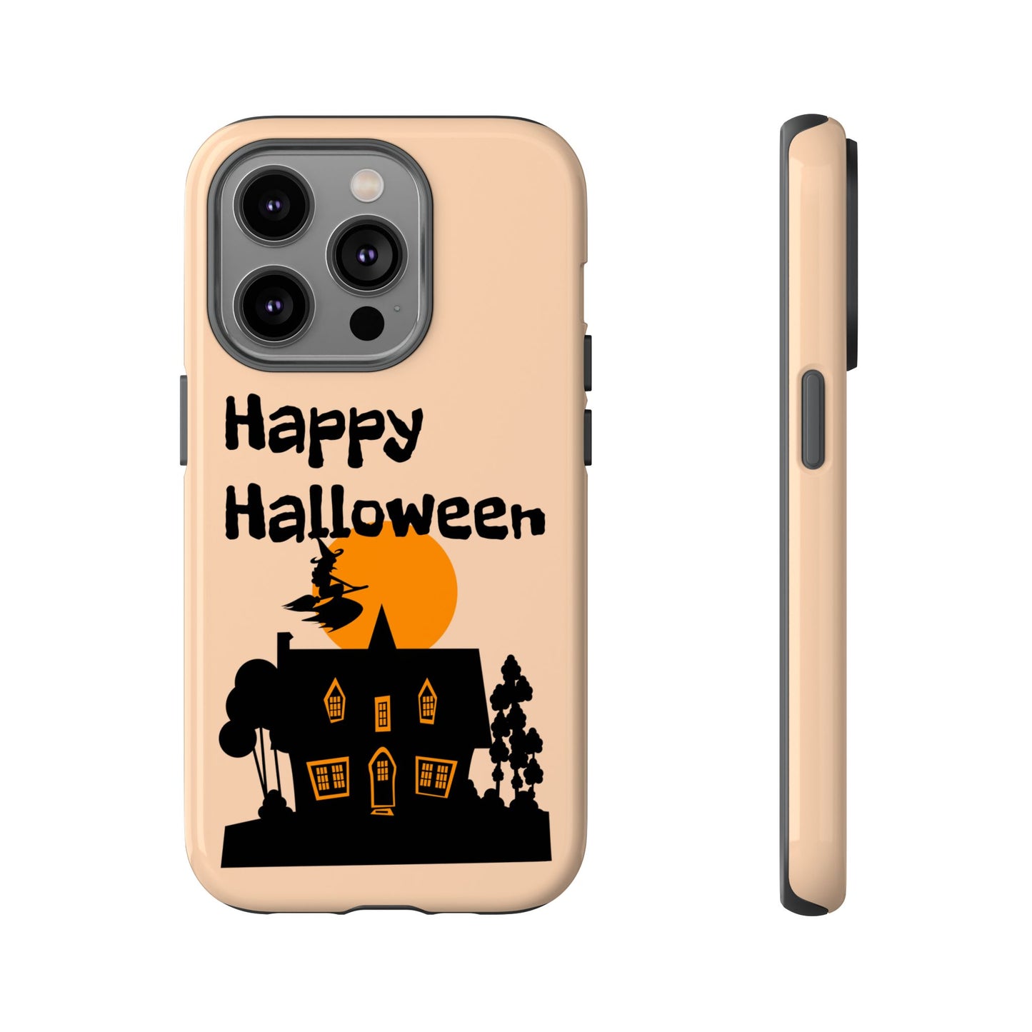 Halloween Phone Case, Spooky Mobile Cover, Tough Case for Phone, Witch Design, Fall Decor, Unique Gift for Halloween