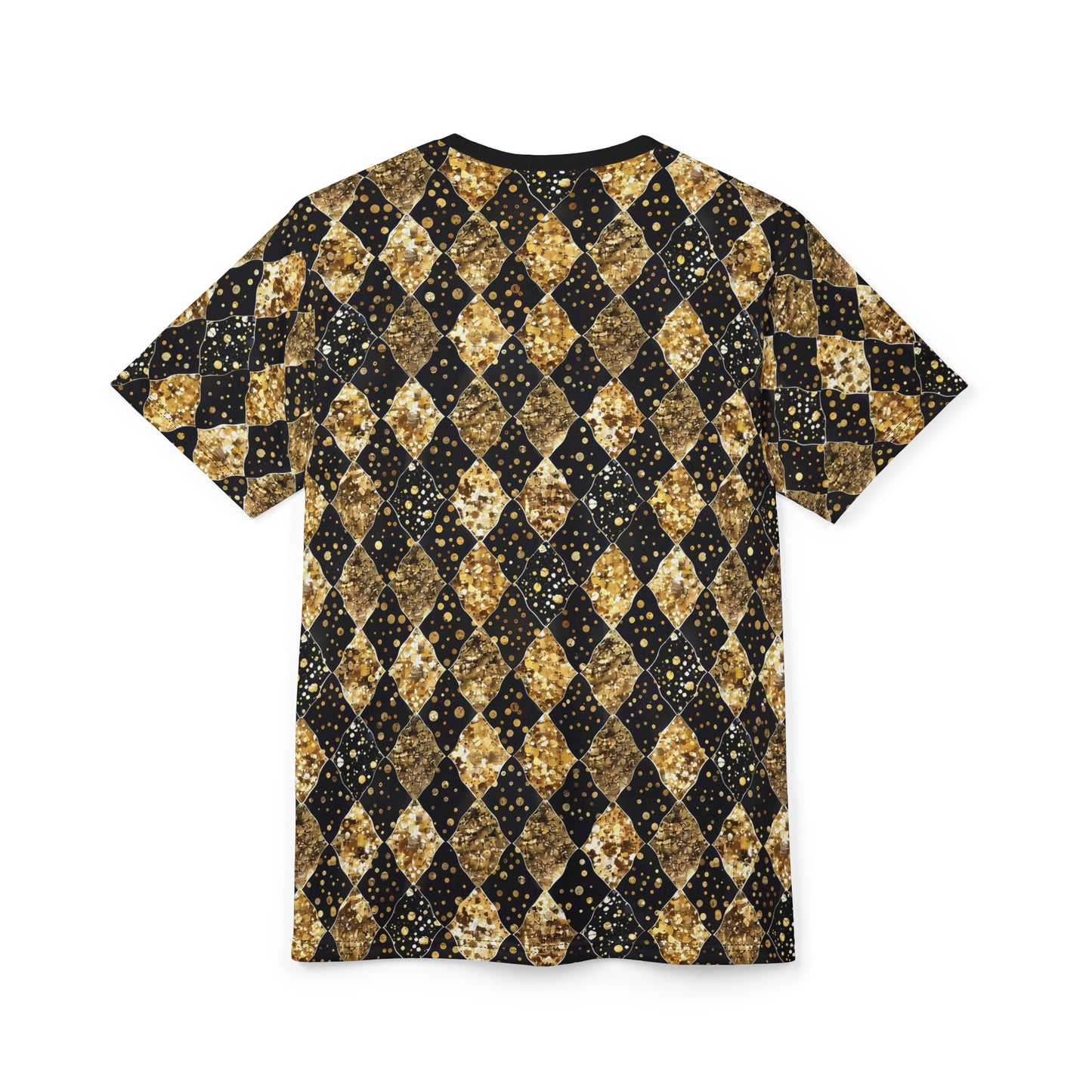 Bold Diamond Pattern Tee Unisex Graphic Shirt for Casual Wear