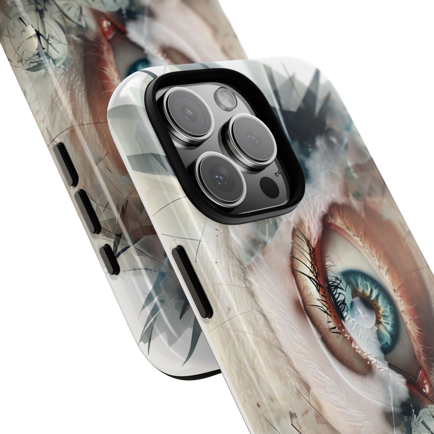 Artistic Eye Phone Case, Unique Smartphone Cover, Whimsical Gift for Art Lovers, Trendy Tech Accessory, Birthday Present, Holiday Gift