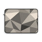 Stylish Geometric Laptop Sleeve, Modern Tech Case, Unique Gift for Students, Office, Travel, Minimalist Design