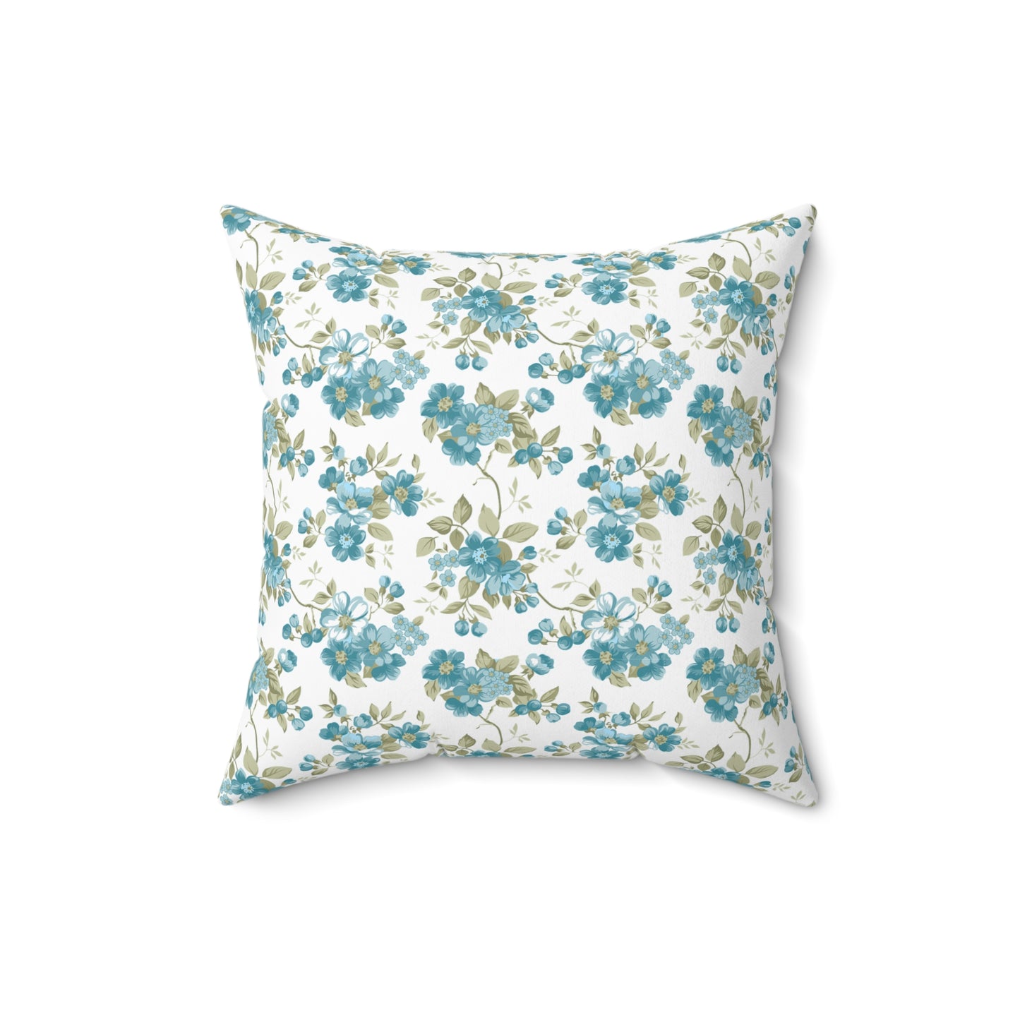 Floral Decorative Pillow, Cozy Home Decor, Accent Cushion, Gift for Her, Spring Living Room Decor, Housewarming Present