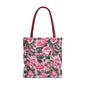 Pretty Pink Floral Tote Bag, Stylish Reusable Bag, Shopping Tote, Gift for Her, Eco-Friendly, Mother's Day Gift