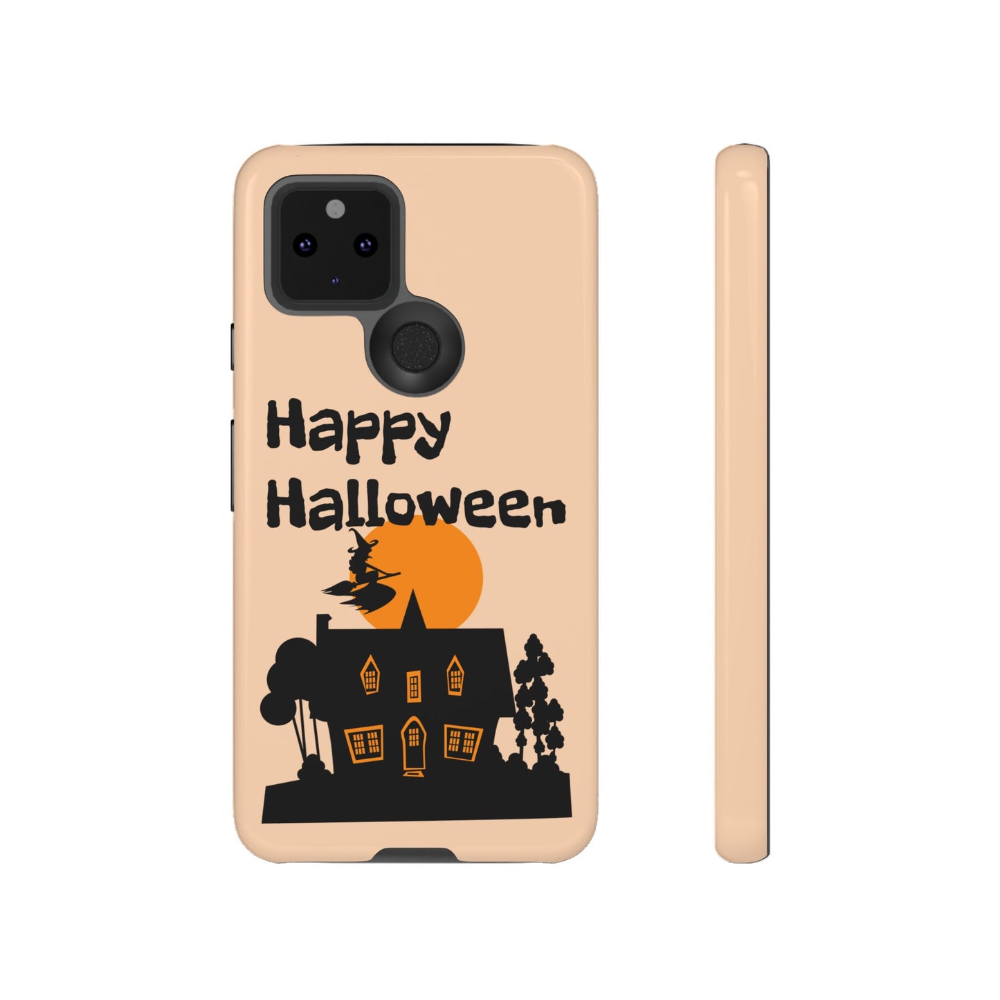 Halloween Phone Case, Spooky Mobile Cover, Tough Case for Phone, Witch Design, Fall Decor, Unique Gift for Halloween