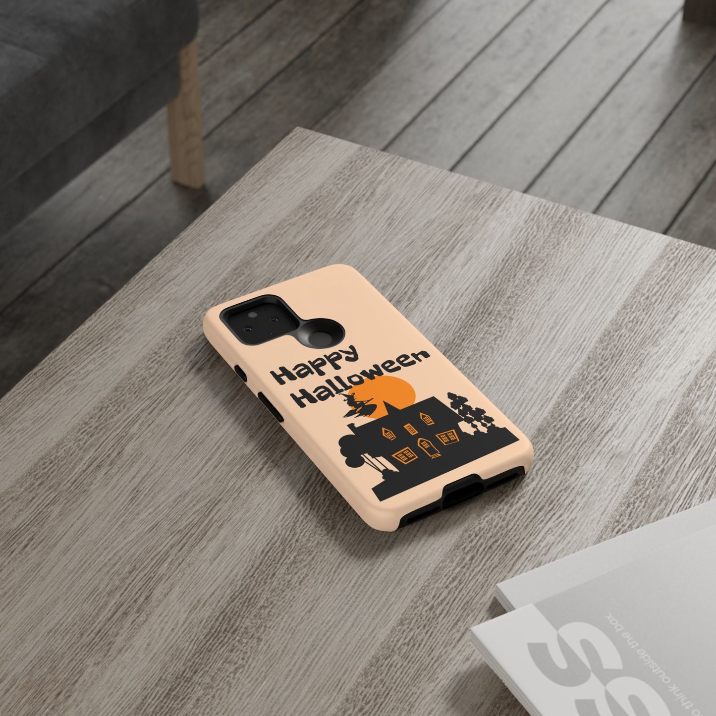 Halloween Phone Case, Spooky Mobile Cover, Tough Case for Phone, Witch Design, Fall Decor, Unique Gift for Halloween