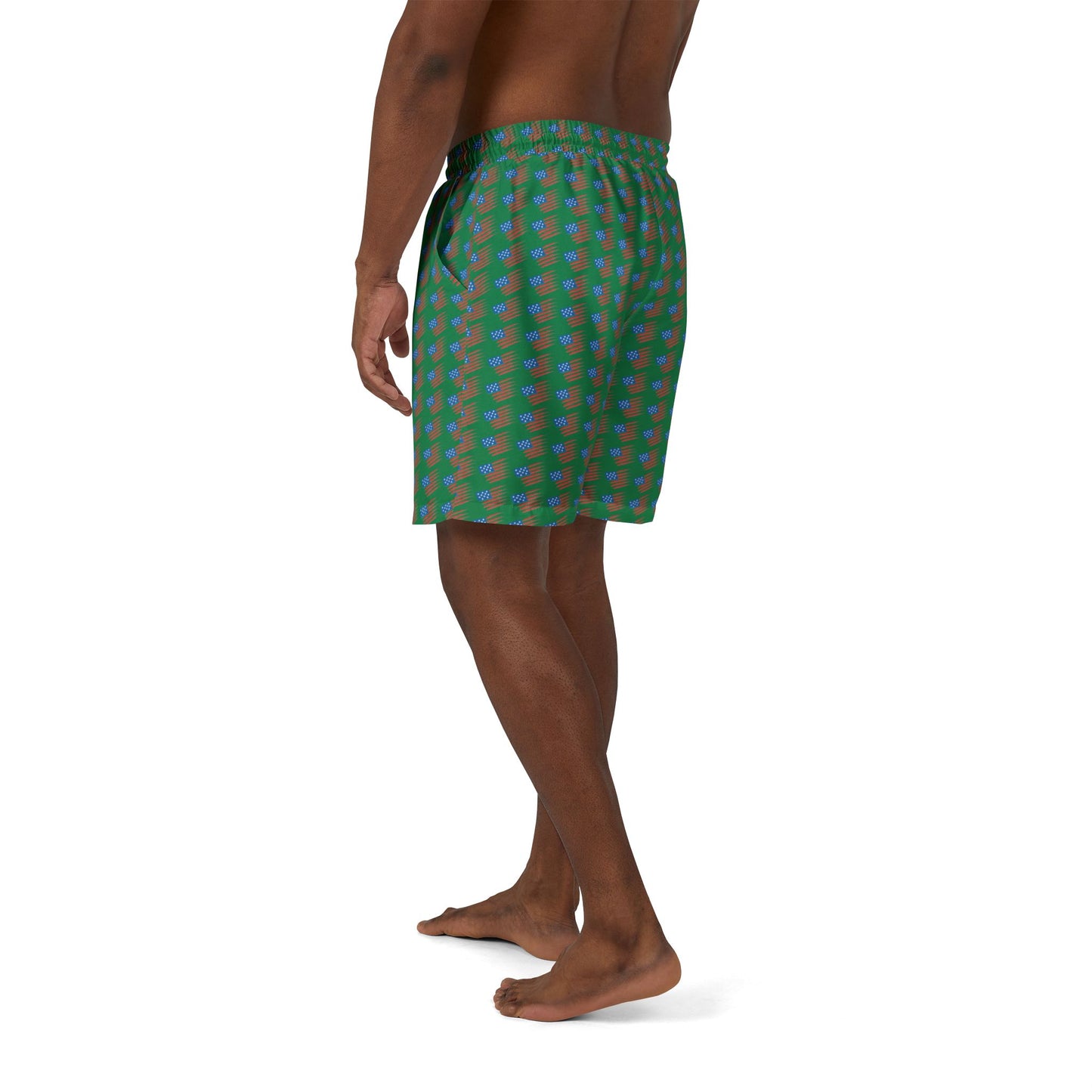 Vibrant Unisex Swim Shorts, Trendy Beachwear for Summer, Tropical Pool Party Gear, Vacation Essentials, Perfect for Swimming & Relaxing