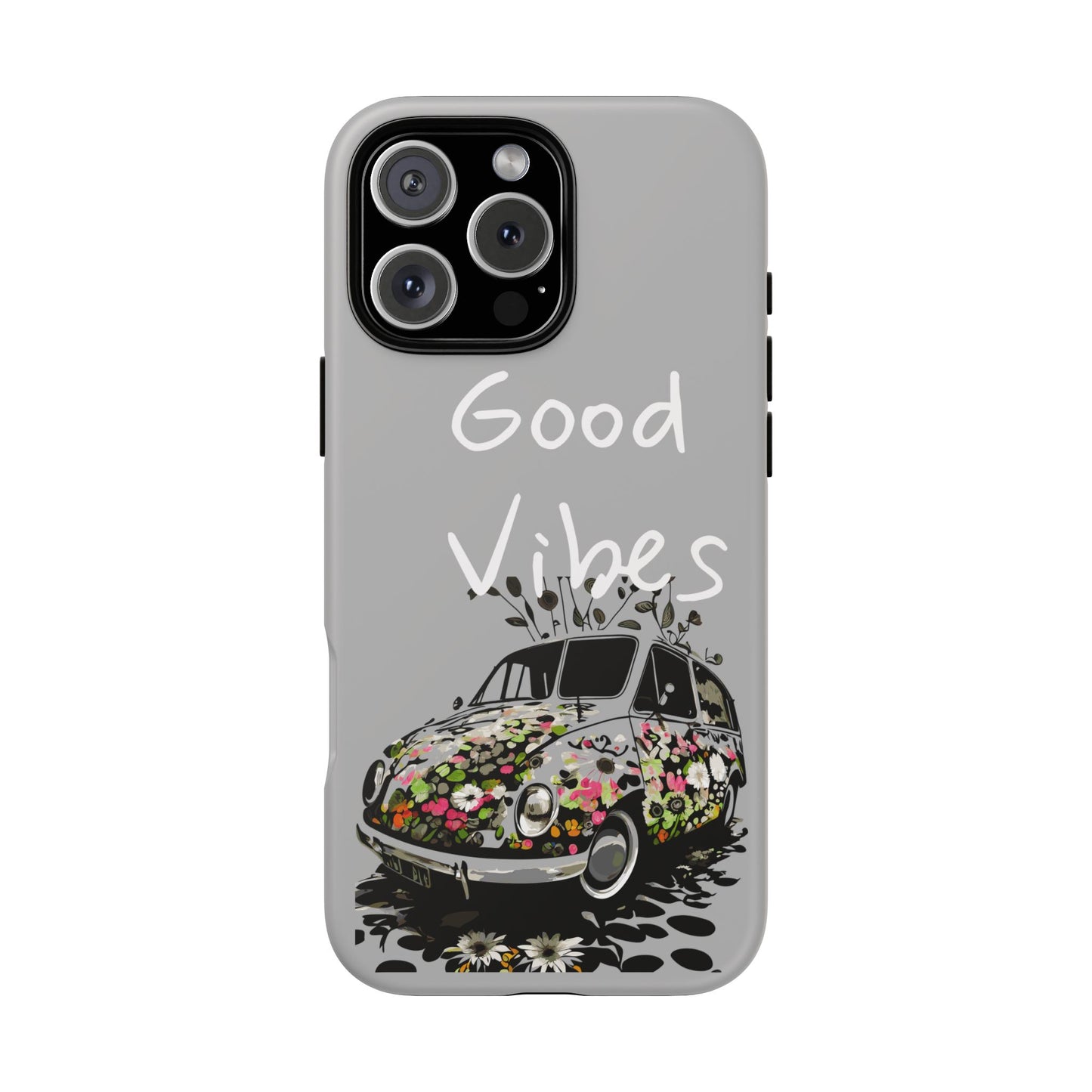 Floral Phone Case | Good Vibes, Phone Accessories, Gift for Her, Trendy Tech, Summer Vibes, Birthday Gift