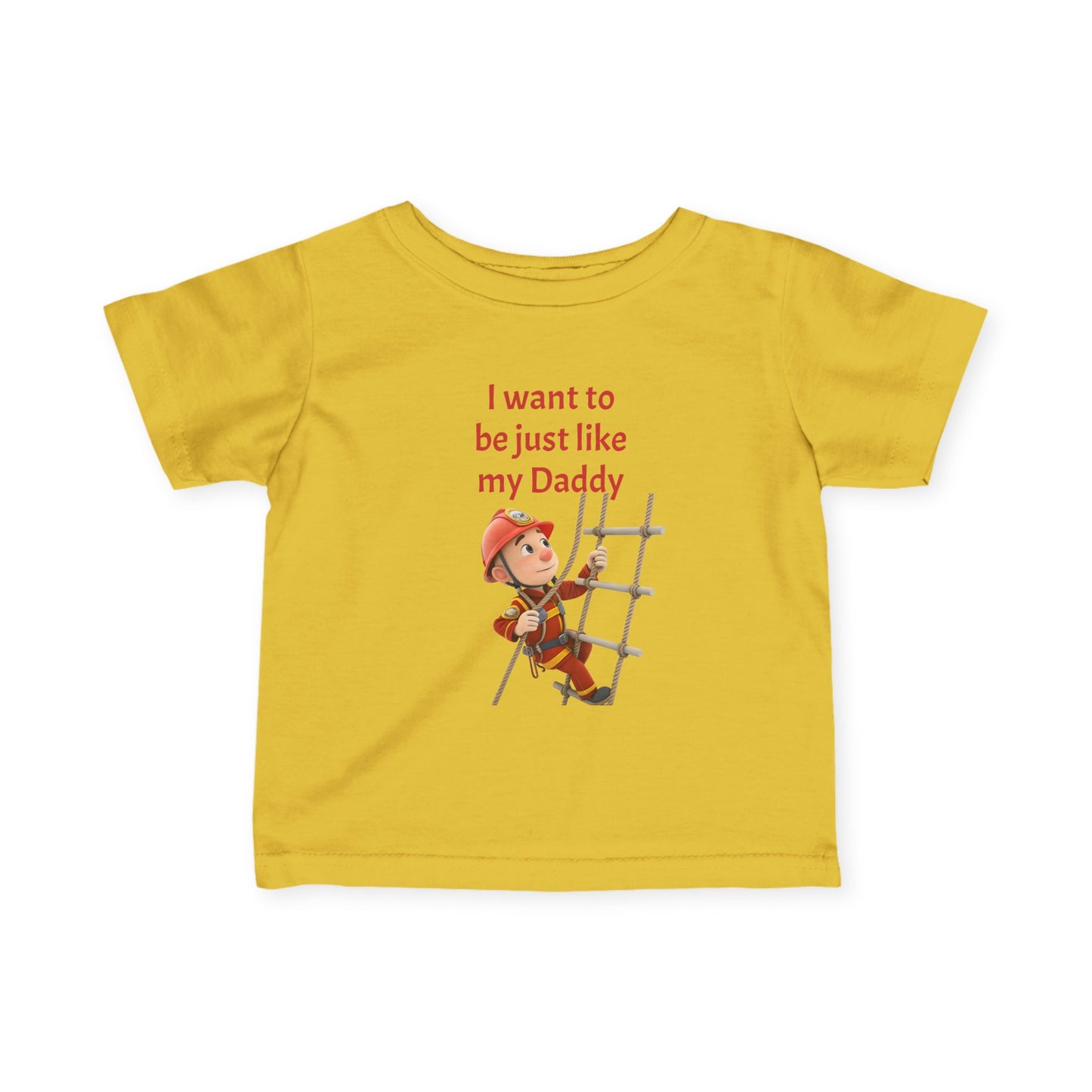 Daddy's Little Helper Infant Tee, Cute Child Tee, Toddler Gift, Father-Son Tee, Family Shirt, Birthday Outfit, Holiday Gift
